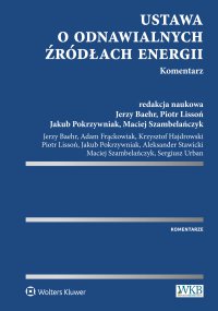 Ustawa o odnawialnych źródłach energii. Komentarz