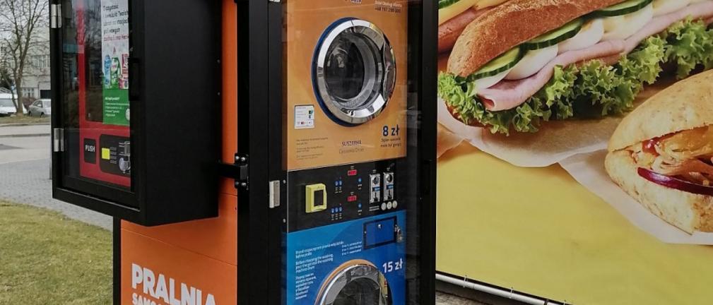 Sieć Circle K uruchamia na stacjach samoobsługowe pralkomaty