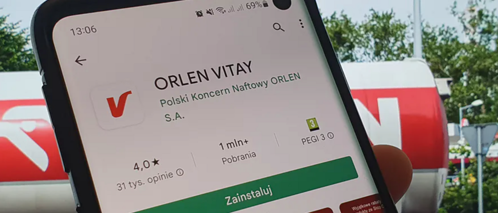 Bardzo duże zainteresowanie aplikacją Orlen Vitay, kierowcy proszą na stacjach o pomoc w zainstalowaniu