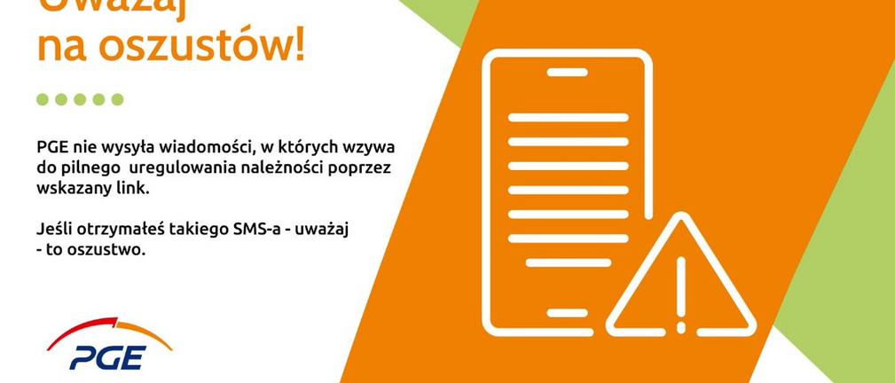PGE ostrzega, kolejna fala podejrzanych SMS'ów i maili 