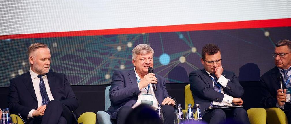 Jarosław Dybowski, dyrektor wykonawczy ds. energetyki w PKN ORLEN S.A. w panelu dyskusyjnym pn. Wykorzystanie technologii małych reaktorów jądrowych SMR do produkcji czystej energii
