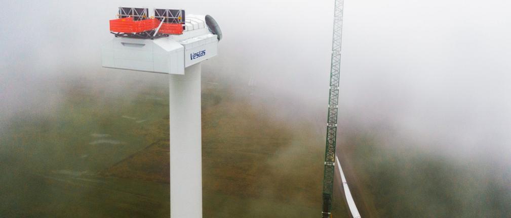Rekordowa turbina Vestasa produkuje energię elektryczną