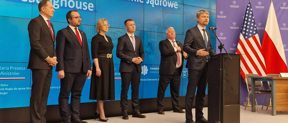 Polskie Elektrownie Jądrowe i Westinghouse podpisały umowę na prace przedprojektowe elektrowni jądrowej na Pomorzu