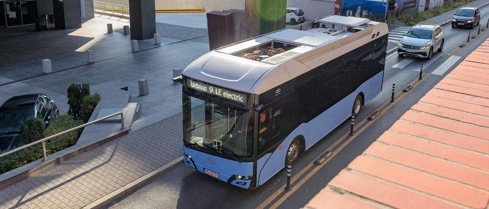 Elektryczny midibus Solarisa testowany na ulicach Gdyni