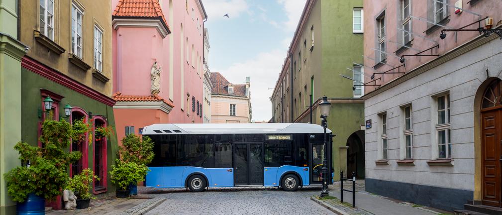 W Gdańsku testowany jest bateryjny autobus Solaris Urbino 9 LE electric