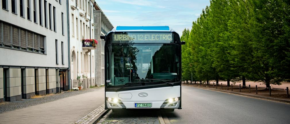Flagowy autobus elektryczny Urbino 12 electric na testach w MPK Kraków