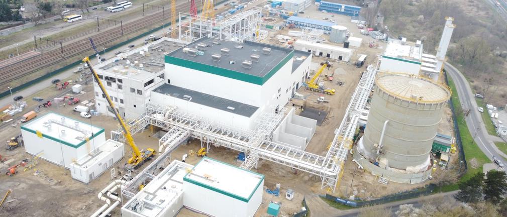 W Siechnicach dobiega końca budowa nowej ekologicznej elektrociepłowni