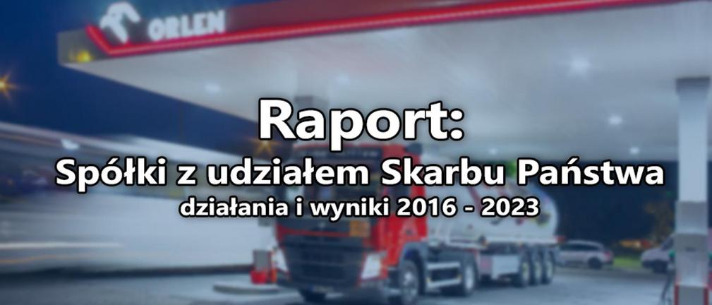 Spółki z udziałem Skarbu Państwa - działania i wyniki 2016-2023