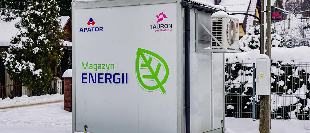 Apator uruchomił kolejny magazyn energii w sieci niskiego napięcia