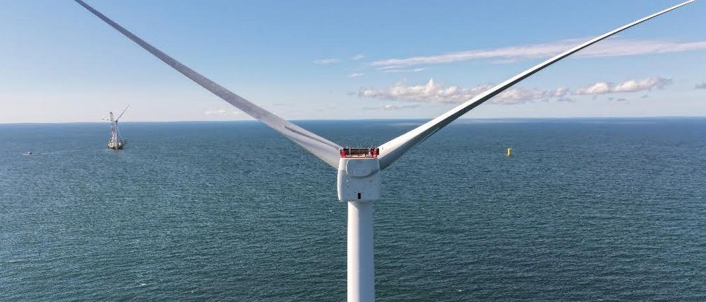 Vineyard Wind - pierwsza duża morska farma wiatrowa w USA rozpoczęła produkcje energii