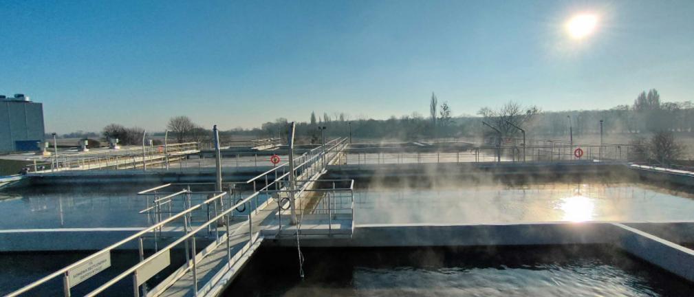 Zakończył się pierwszy etap przebudowy oczyszczalni ścieków we Wrześni