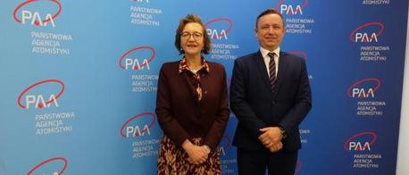 Spotkanie Prezesa PAA z Dyrektor Wydziału ds. Energii Jądrowej MAEA