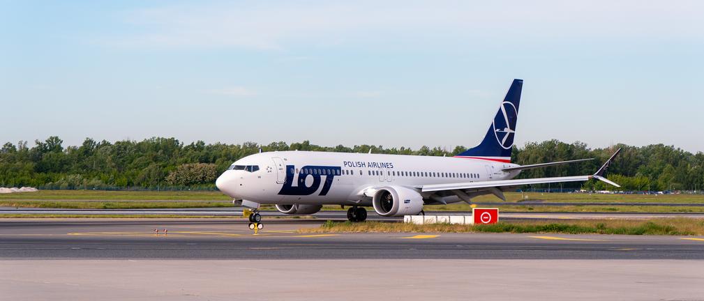 Polskie Linie Lotnicze LOT odebrały nowego Boeinga 737 MAX 8