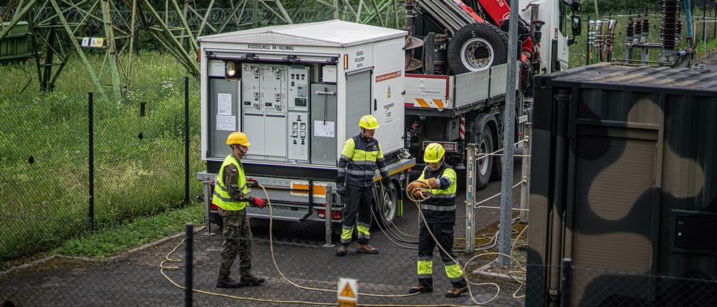 Energetycy PGE Dystrybucja przeprowadzili ćwiczenia reagowania kryzysowego AMPER 2024