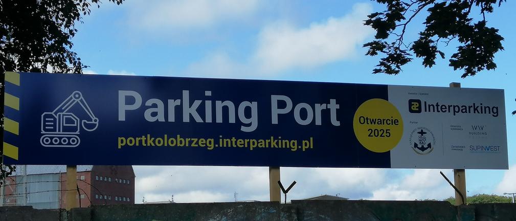W Porcie Kołobrzeg powstanie parking piętrowy, otwarcie w 2025r.