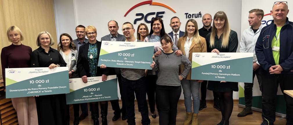 PGE Toruń ponownie dzieli się ciepłem z potrzebującymi   