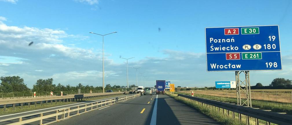 W połowie stycznia na autostradzie A2 między Poznaniem a Koninem pojawi się wideotolling