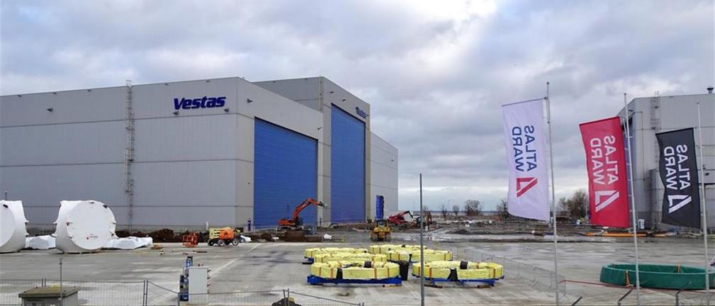 Rozruch fabryki Vestas w Szczecinie