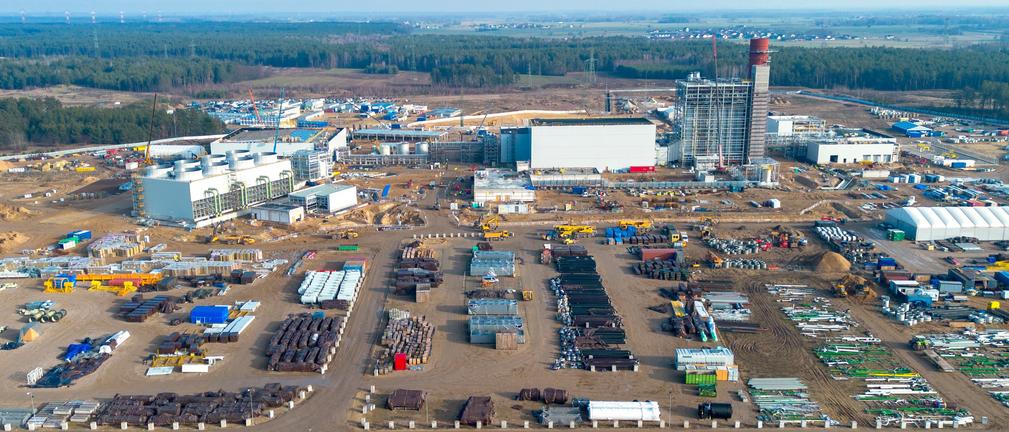 Tak powstaje elektrownia CCGT Ostrołęka