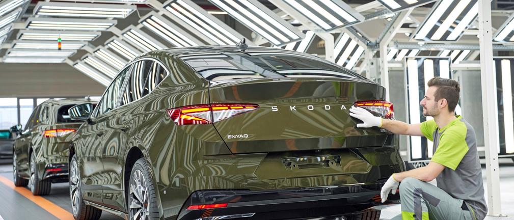 Škoda Auto rozpoczęła montaż zupełnie nowej odsłony modelu Enyaq