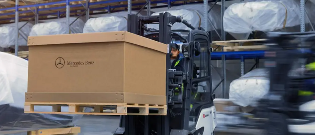 DB Schenker zapewnia Mercedes-Benz rekordową ilość biopaliwa SAF