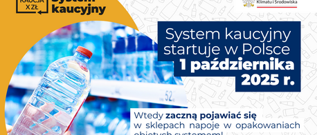 Za 3,5 miesiąca wchodzi w życie system kaucyjny