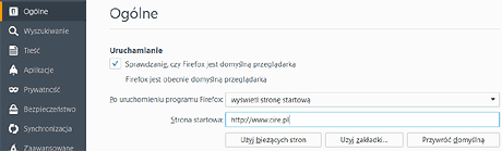 Firefox - ustawienia CIRE.pl jako strony startowej (513x438)